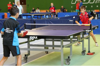 Naděje stolního tenisu hrají v Olomouci. Mezinárodní mistrovství zahájil náměstek hejtmana Petr Vrána