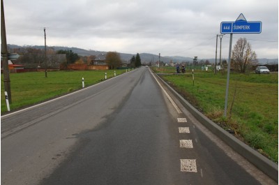 Průtah Libinou je další v řadě silnic, které letos kraj opravil