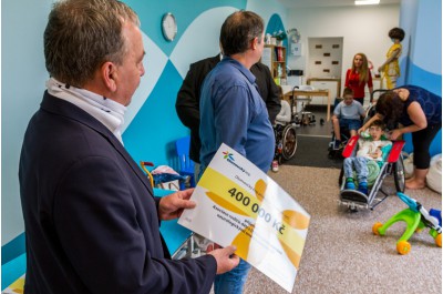 Kraj pomůže rodinám dětí s neurologickým onemocněním. Přispěje na jejich rehabilitaci