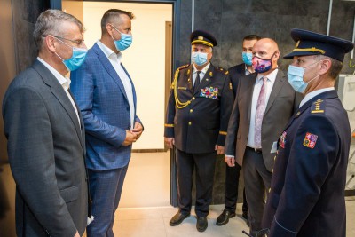 Hasiči slavnostně otevřeli sídlo územního odboru a stanici v Přerově