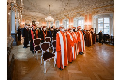 Rektor Martin Procházka složil inaugurační slib