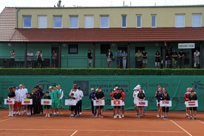 V Prostějově soutěží o titul mladé tenisové hvězdy