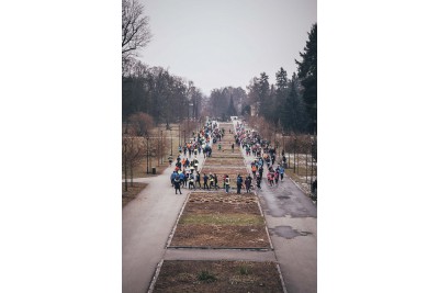 Běžci v Olomouci zaplnili Smetanovy sady