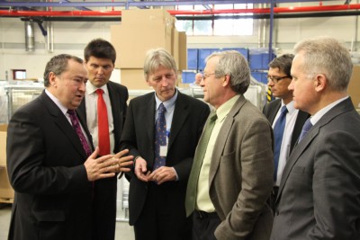 členové Rady Olomouckého kraje ve firmě Hella Autotechnik