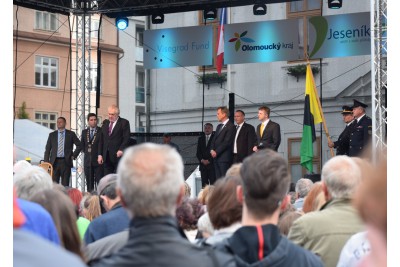 Druhý den prezidentské návštěvy v Olomouckém kraji - 14.5.2015