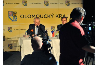 Třetí a závěrečný den prezidentské návštěvy v Olomouckém kraji, 15.5.2015