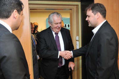 Oficiální návštěva prezidenta Zemana v Olomouckém kraji, den druhý