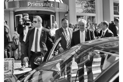 Oficiální návštěva prezidente Zemana v Olomouckém kraji, den třetí