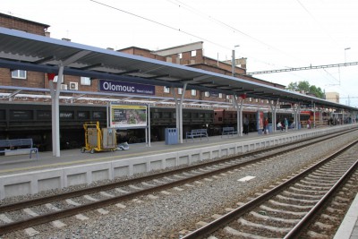 Hejtman Rozbořil si prohlédl rekonstrukci olomoucké železniční stanice 