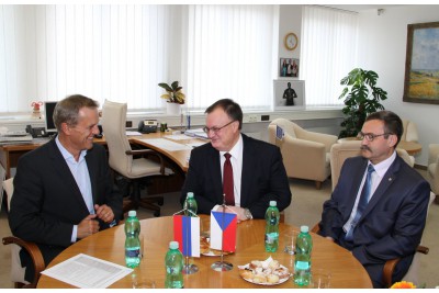 Nový generální konzul Ruska se setkal s hejtmanem Rozbořilem