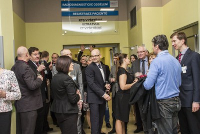 Hejtman otevřel zrekonstruovaný pavilon radiodiagnostiky v přerovské nemocnici 