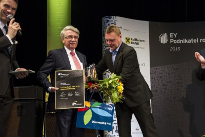 Titul EY Podnikatel roku Olomouckého kraje získal Petr Gross