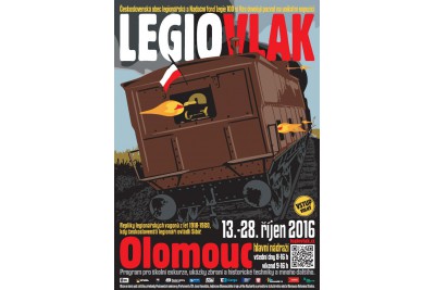 Legiovlak poprvé přijíždí do Olomouckého kraje