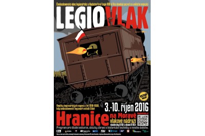 Legiovlak poprvé přijíždí do Olomouckého kraje