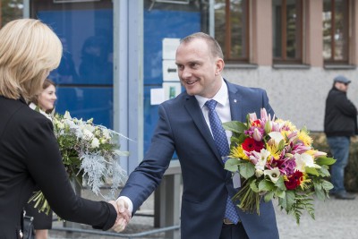 Prezident Miloš Zeman zahájil návštěvu Olomouckého kraje