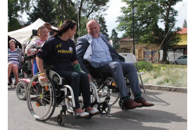 Olomoucká štafeta na vozíku 2018