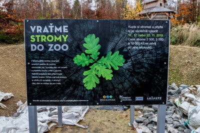 Krajský úřad pomohl s obnovou zeleně v olomoucké zoo