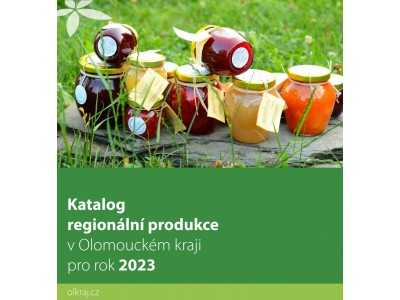 Katalog regionální produkce v Olomouckém kraji pro rok 2023